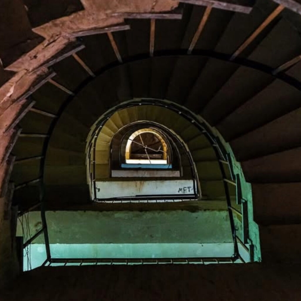 Stairs in sanatorium Kartli