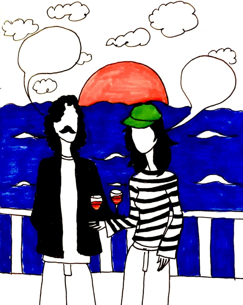 On a date